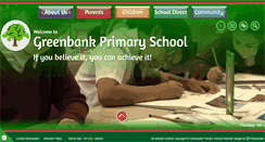 Desktop Screenshot of greenbank-primary.co.uk